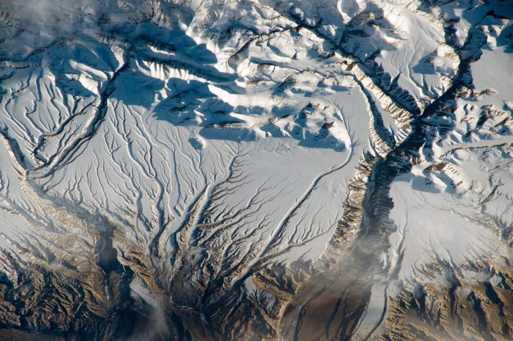 himalaya from space