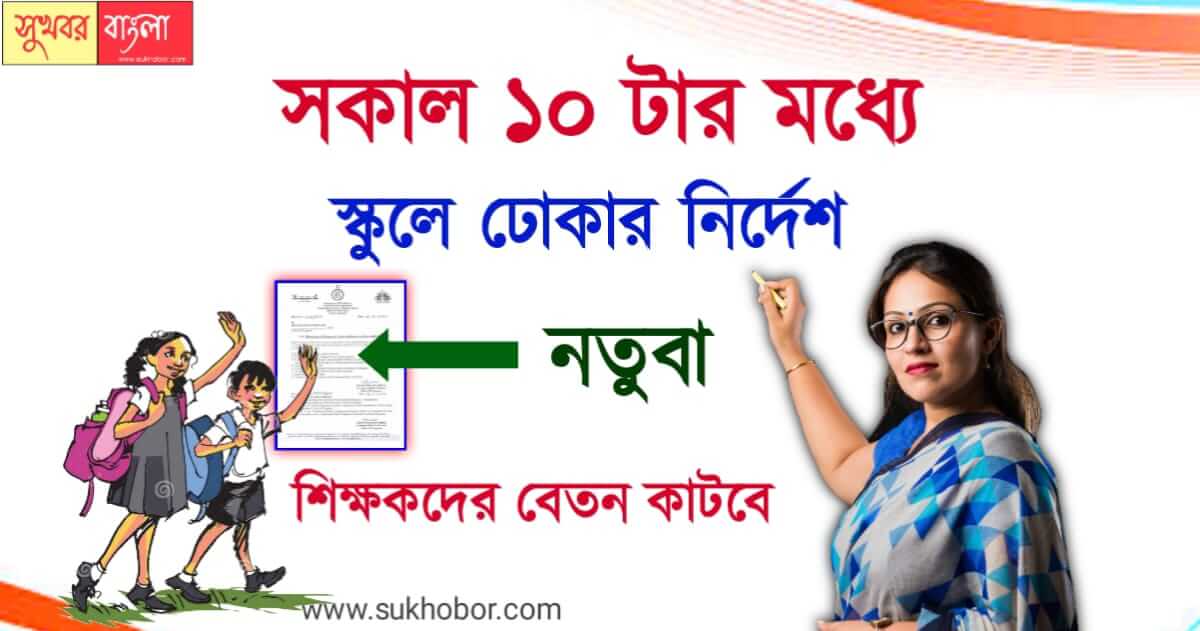 School Teacher (শিক্ষকদের স্কুলে আসার নির্দেশ)