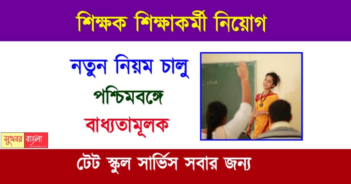 Teacher Recruitment (শিক্ষক নিয়োগ)