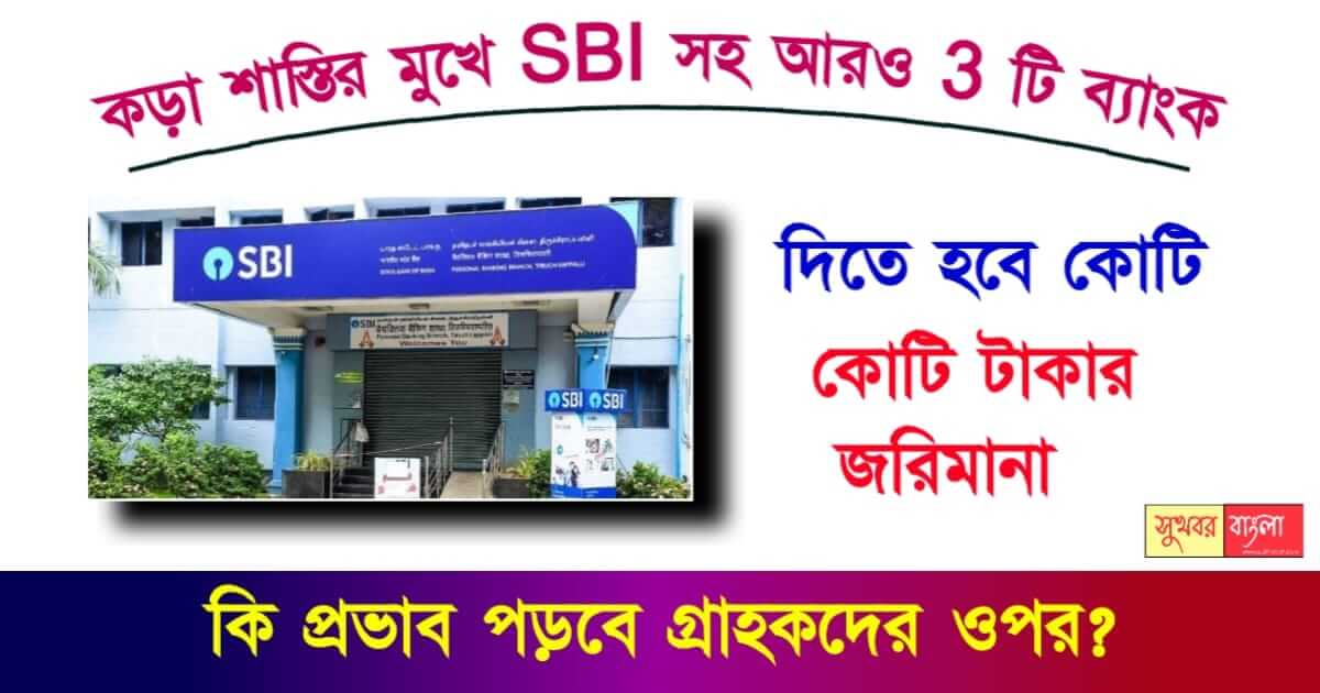 RBI Penalty - রিজার্ভ ব্যাংক দিচ্ছে শাস্তি