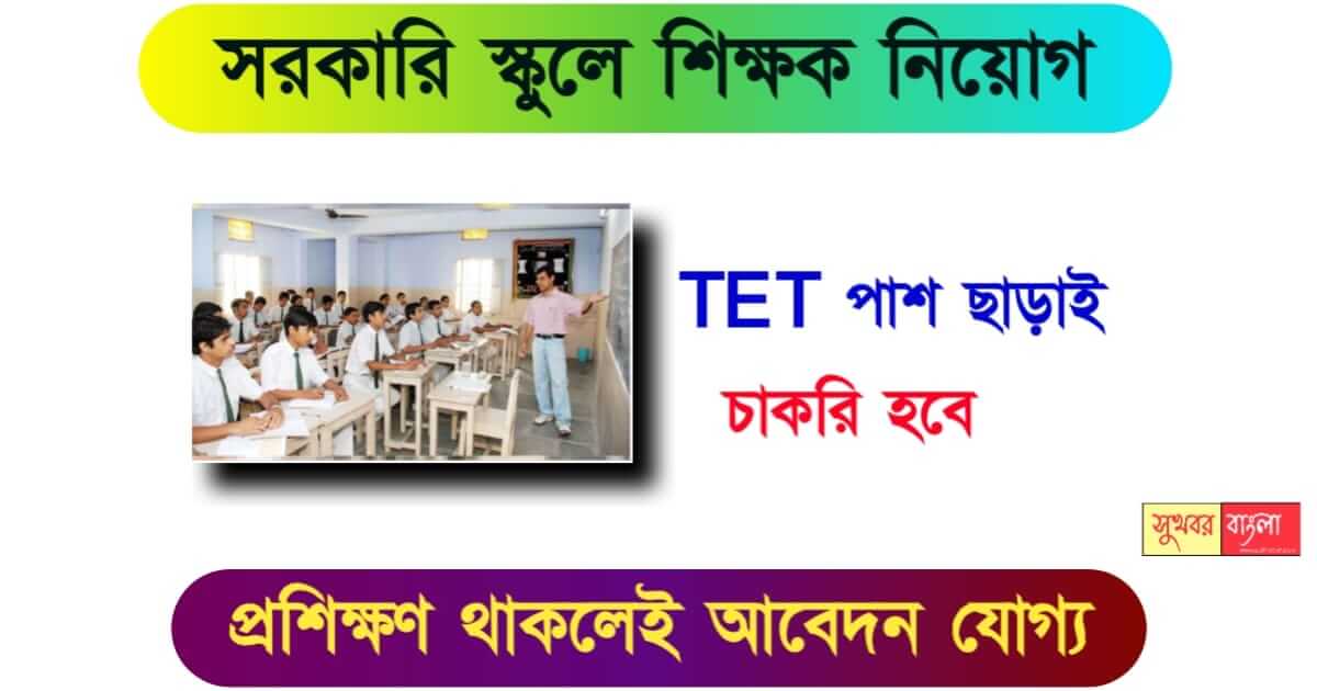 Teacher Recruitment - শিক্ষক নিয়োগ