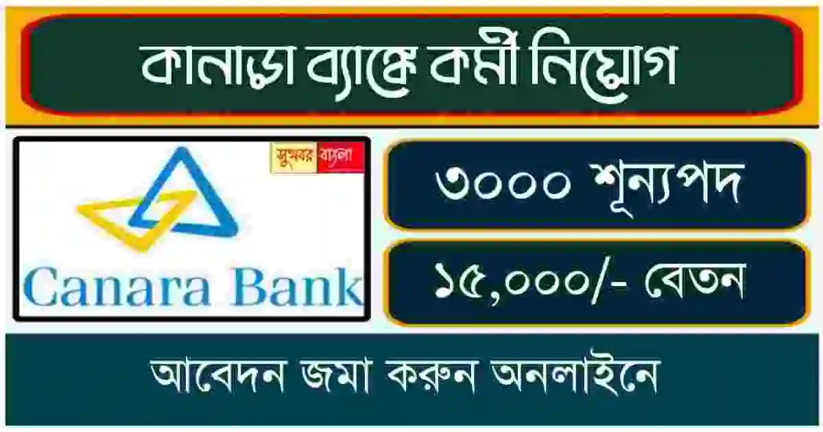 Canara Bank Recruitment