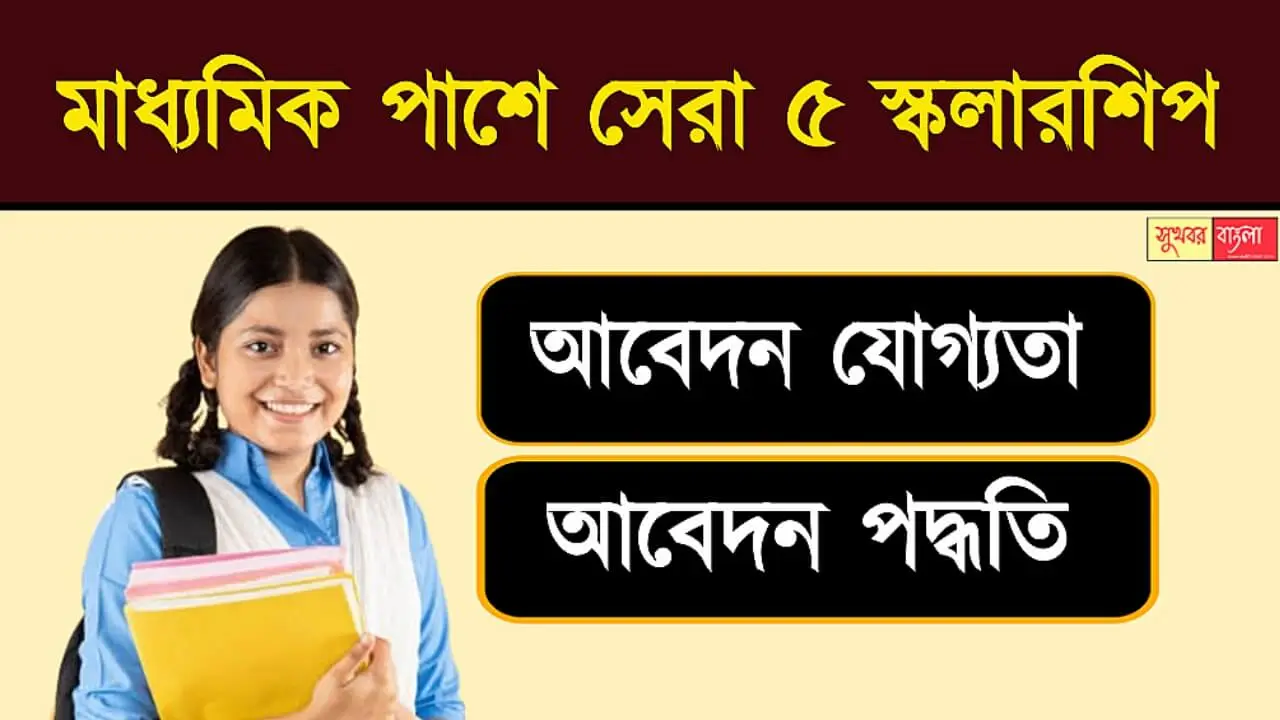 Madhyamik Pass Scholarship (মাধ্যমিক পাশে স্কলারশিপ)